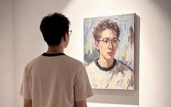 Trend ảnh bảo tàng: Tạo ảnh đứng xem chân dung chính mình bằng AI