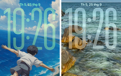 Cách cài hình nền không gian 3D trên iPhone iOS 26