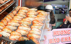 Độc lạ khô tôm càng Cà Mau