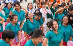 Biểu diễn võ nhạc, thiết kế ấn phẩm số và những điều chỉ có tại Hội trại truyền thống 9-1 cụm 1