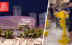 Bản tin 30s nóng: Khu liên hợp thể thao 145.600 tỉ sắp động thổ ở TP.HCM; Bắt vụ làm mì sợi trộn hàn the