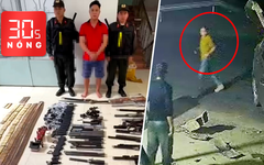 Bản tin 30s nóng: Xóa đường dây mua bán súng; Ô tô nát đầu sau tai nạn, tài xế bình an