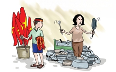 Khởi nghiệp bán đồ cổ vũ tuyển U23 Việt Nam