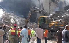 Hỏa hoạn tại trung tâm thương mại ở Pakistan khiến ít nhất 55 người tử vong