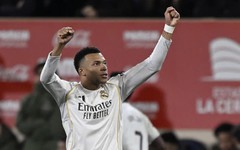 Mbappe giúp Real Madrid tạm chiếm ngôi đầu La Liga