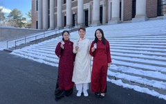 Ba sinh viên Việt Nam dự hội nghị học thuật Harvard, đối thoại tương lai toàn cầu