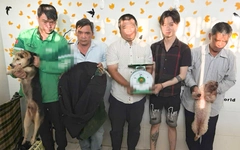 Bắt nhóm trộm cắp, tiêu thụ chó mèo ở phường Tân Hưng, TP.HCM