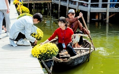 Không gian Tết xưa thu hút giới trẻ