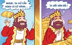 Sự hối hận của người có 'bàn tay vàng' giống vua Midas