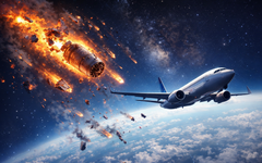 Rác từ trên trời rơi xuống: Trái đất và máy bay có còn an toàn?