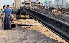 Trụ sắt hàng chục tấn đè chết nam công nhân tại dự án mở rộng đường cao tốc TP.HCM - Long Thành