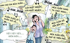 Biệt đội karaoke khu phố xin kính chào xuân mới