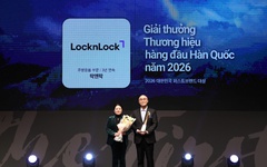 LocknLock lập cú đúp tại giải thưởng ‘Thương hiệu hàng đầu Hàn Quốc năm 2026’