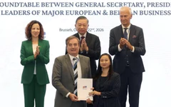 'Tri ân Việt Nam', doanh nghiệp EU giúp gia đình nạn nhân dioxin mở tạp hóa tại nhà