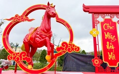 Ngựa vàng - ngựa đỏ xứ Lạng tung vó giữa trời xuân