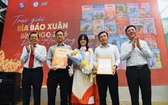 Giai phẩm Tuổi Trẻ 'Tiến lên hùng cường' đoạt giải nhì bìa báo Xuân Bính Ngọ 2026