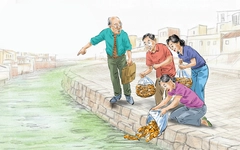 Chất lượng nước đảm bảo cá chép ông Táo sống 90%