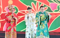 Dàn sao Táo quân Tự Long, Quang Thắng, Vân Dung đổ bộ Hội chợ Mùa Xuân