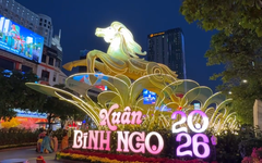 Đường hoa Nguyễn Huệ mở cửa đến mùng 6 Tết, đại cảnh giữ lại trưng bày đến 22-3