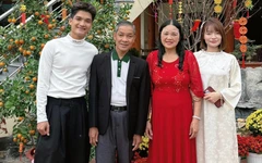 Mạc Văn Khoa: Cả năm đóng vai ác, Tết về làm… con ngoan