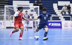 Tuyển futsal nữ Thái Lan giành vé vào bán kết Giải futsal Đông Nam Á 2026