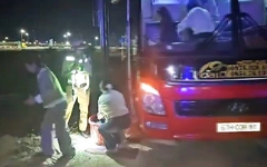 Xe khách chở quá 17 người trên cao tốc Vĩnh Hảo - Phan Thiết, xử phạt tài xế và chủ xe 127,5 triệu đồng