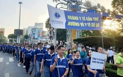 Đi bộ hướng về y tế cơ sở, TP Cần Thơ nhận được 1,5 tỉ đồng