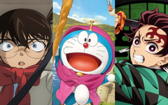 Conan, Doraemon và Thanh gươm diệt quỷ dẫn đầu các phim vượt mốc tỉ yen năm 2025