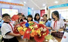 Muôn sắc màu cùng Hội xuân tại Trường THCS Bình Lợi Trung