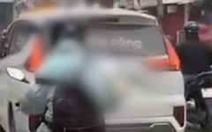 Bảng đèn LED bên trong ô tô hiện chữ xúc phạm công an, tài xế nói 'bị hack'