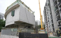 Singapore xây nhà nhanh, ít thợ nhờ máy in 3D