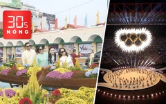 Bản tin 30s Nóng: Chợ Bến Thành được nhiều người ‘check-in’ sau sơn sửa; Khai mạc Olympic mùa Đông