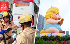 Bản tin 30s Nóng: Cảnh sát giao thông vào cao điểm xử phạt dịp Tết; Nhiều linh vật ngựa lộ diện