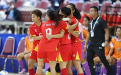 Lịch thi đấu futsal nữ Đông Nam Á 2026 ngày 2-3: Việt Nam tranh hạng ba