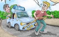 Tài xế taxi 'lấy công làm lãi' trong thời buổi thế giới đầy biến động