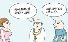 Từ chối chàng trai có 50 cây vàng để cưới anh chàng có 5 cây... xăng