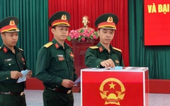 Đắk Lắk tổ chức 11 điểm bỏ phiếu sớm cho lực lượng vũ trang