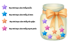 Hướng dẫn làm “lọ sao” bằng Canva nhân Ngày Quốc tế Hạnh phúc