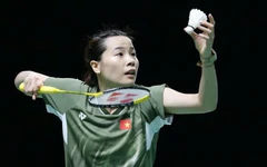 Tay vợt Nguyễn Thùy Linh báo tin cực vui sau khi gặp sự cố trước giải lớn