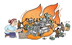 Đốt vàng mã quá trời coi chừng cõi âm... lạm phát