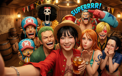 4 bước tạo ảnh selfie cùng One Piece bằng AI đang gây sốt