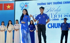 Học trò Trường THPT Trường Chinh lan toả sức trẻ trong Ngày hội Đoàn viên