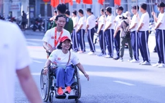 Hình ảnh đẹp từ Ngày chạy Olympic Vì sức khỏe toàn dân - Vì an ninh Tổ quốc tại TP.HCM