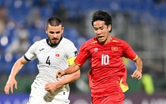 Văn Thuận, Công Phương đá chính trước U23 Triều Tiên