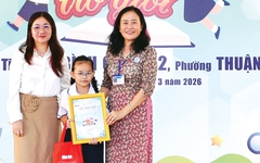 Con ngoan trò giỏi tưng bừng ở Trường TH Bình Chuẩn 2