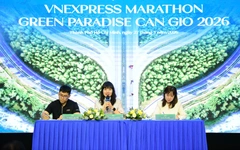 Hơn 5.000 VĐV tham gia VnExpress Marathon Green Paradise Cần Giờ 2026