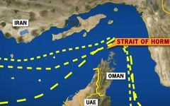 Iran tuyên bố đóng cửa eo biển Hormuz, ít nhất ba tàu container đã quay đầu