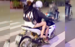 Thanh niên chạy xe không thắng, không gương chiếu hậu đăng video lên mạng câu view