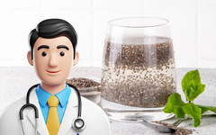 Bạn trẻ pha hạt chia cùng nước lọc uống để giữ dáng, chuyên gia nói gì?