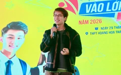 Bùi Duy Ngọc thổi bùng sức nóng Ngày hội Tự tin vào lớp 10